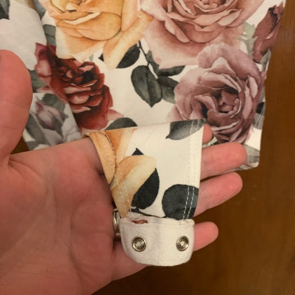 Gaze women’s spaghetti strap floral bodysuit size small - Picture 3 of 10